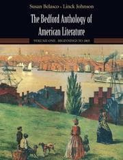 Tapa de The Bedford anthology of American literature