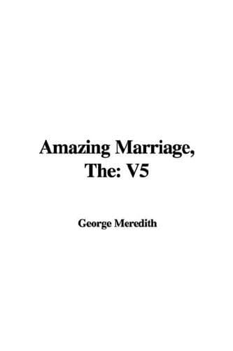 Tapa de Amazing Marriage