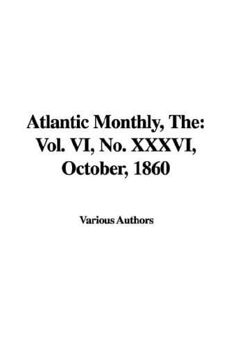 Tapa de The Atlantic Monthly