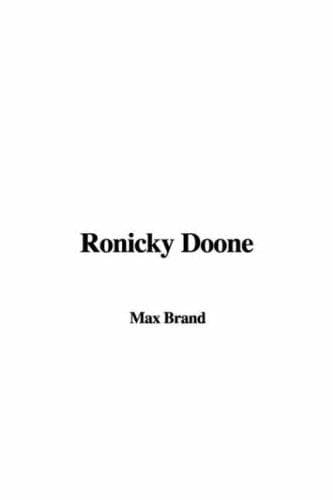 Tapa de Ronicky Doone