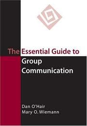 Tapa de The essential guide to group communication