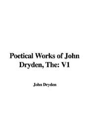 Tapa de The Poetical Works of John Dryden