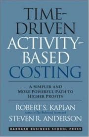 Tapa de Time-Driven Activity-Based Costing
