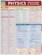 Tapa de Physics Equations & Answers Laminate Reference Chart (Quickstudy: Academic)