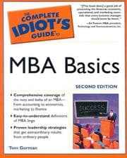 Tapa de The complete idiot's guide to MBA basics