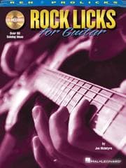 Tapa de Rock Licks for Guitar (REH Prolicks)