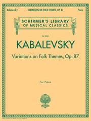 Tapa de Variations on Folk Themes, Op. 87