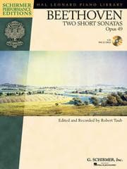 Tapa de Beethoven - Two Short Sonatas, Opus 49
