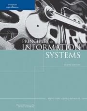 Tapa de Principles of Information Systems (Ise)