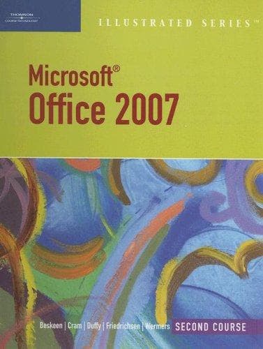 Tapa de Microsoft Office 2007-Illustrated Second Course (Illustrated Series)