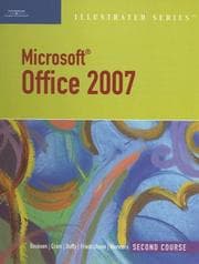 Tapa de Microsoft Office 2007 illustrated