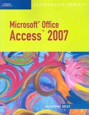 Tapa de Microsoft Office Access 2007-Illustrated Brief