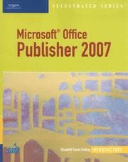 Tapa de Microsoft Office Publisher 2007 Illustrated Introductory (Illustrated (Thompson Learning))