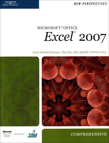 Tapa de New perspectives on Microsoft Office Excel 2007