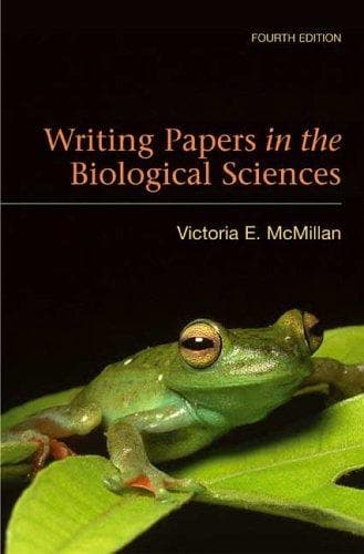 Tapa de Writing papers in the biological sciences