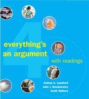 Tapa de Everything's an Argument with Readings