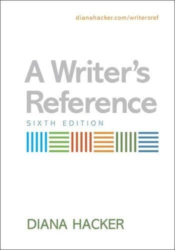 Tapa de A Writer's Reference