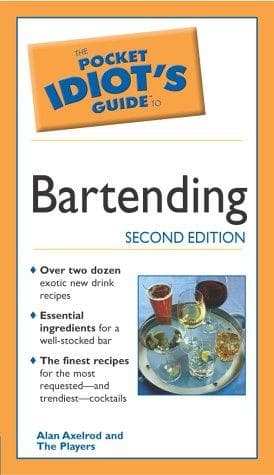 Tapa de The Pocket Idiot's Guide To Bartending (2nd Edition)