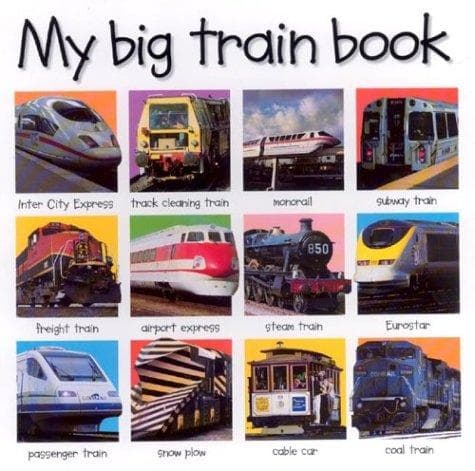Tapa de My big train book