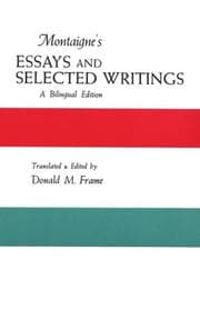Tapa de Montaigne's Essays and Selected Writings