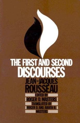 Tapa de The First and Second Discourses