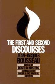 Tapa de The First and Second Discourses