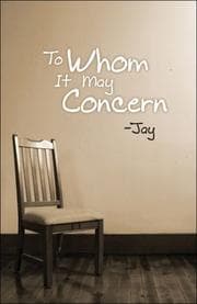 Tapa de To Whom It May Concern