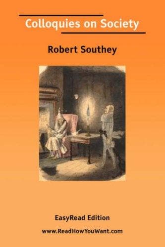 Tapa de Colloquies on Society [EasyRead Edition]