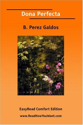 Tapa de Dona Perfecta [EasyRead Comfort Edition]