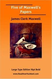 Tapa de Five of Maxwell\'s Papers
