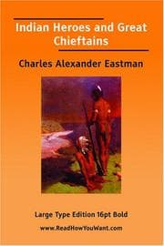 Tapa de Indian Heroes and Great Chieftains