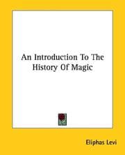 Tapa de An Introduction To The History Of Magic