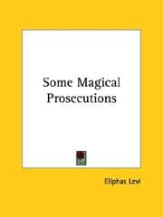 Tapa de Some Magical Prosecutions