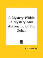 Tapa de A Mystery Within A Mystery And Authorship Of The Zohar