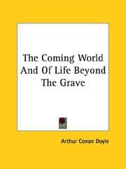 Tapa de The Coming World And Of Life Beyond The Grave
