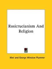 Tapa de Rosicrucianism And Religion
