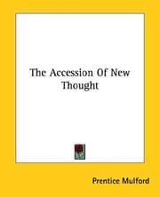 Tapa de The Accession Of New Thought