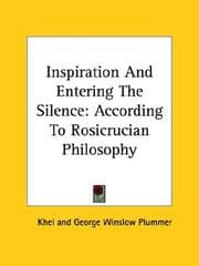 Tapa de Inspiration And Entering The Silence