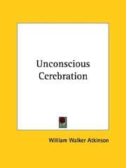 Tapa de Unconscious Cerebration