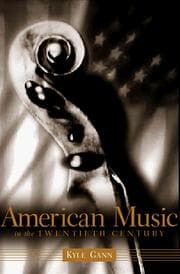 Tapa de American music in the twentieth century