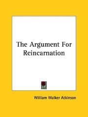 Tapa de The Argument For Reincarnation
