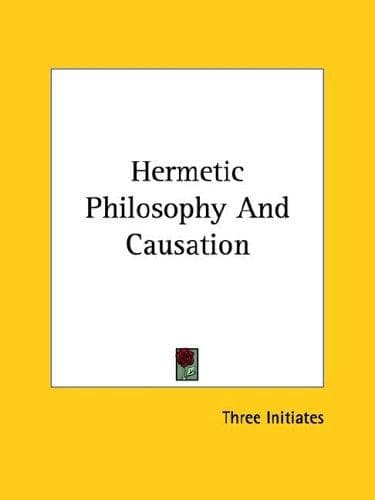 Tapa de Hermetic Philosophy And Causation