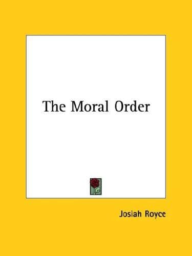 Tapa de The Moral Order