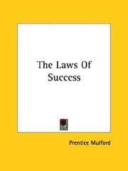 Tapa de The Laws Of Success