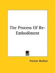 Tapa de The Process Of Re-Embodiment