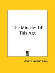 Tapa de The Miracles Of This Age