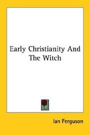 Tapa de Early Christianity And The Witch
