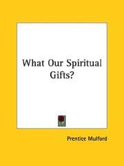 Tapa de What Our Spiritual Gifts?