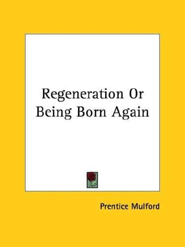 Tapa de Regeneration Or Being Born Again