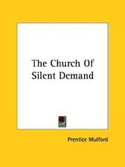 Tapa de The Church Of Silent Demand